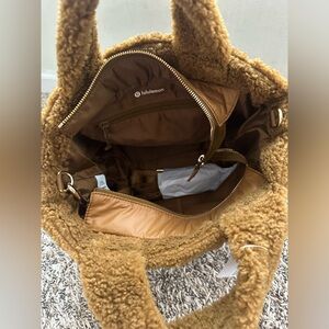 Brand new lululemon brown bag